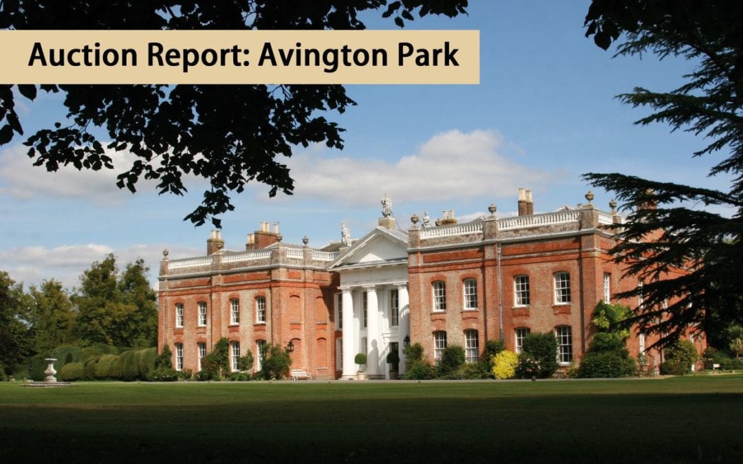 Auction Report: Unreserved dispersal sale at Avington Park