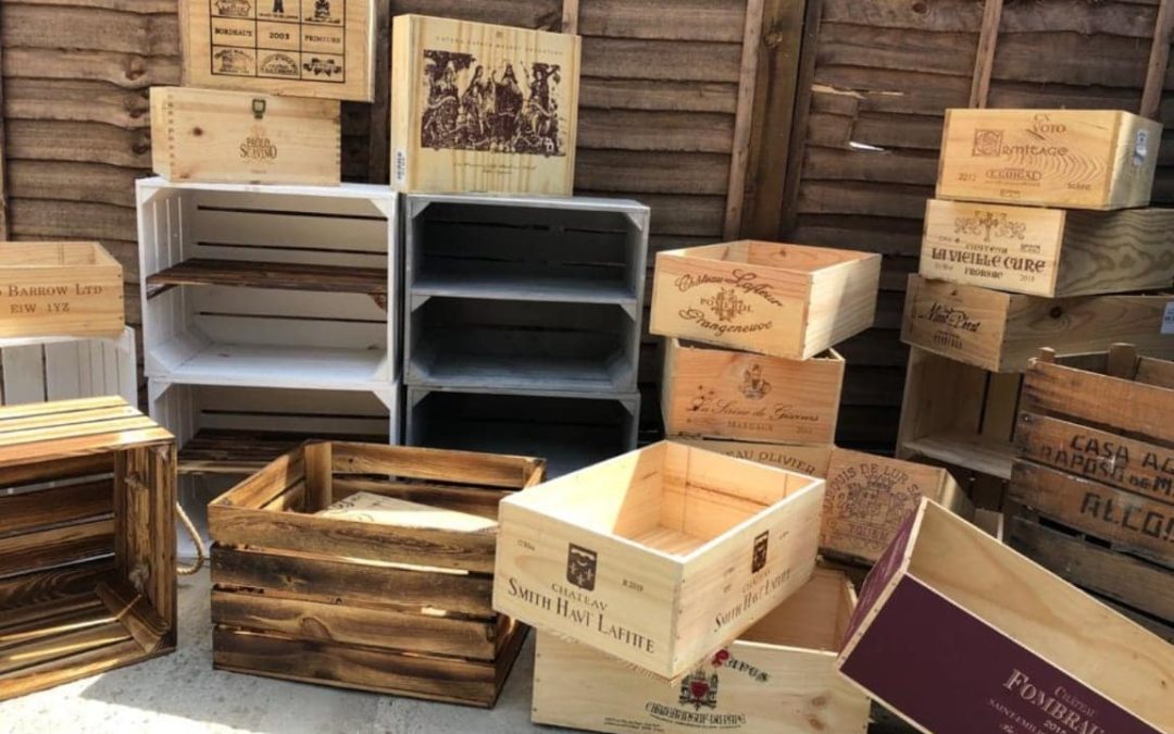 Wine Crates at Auction