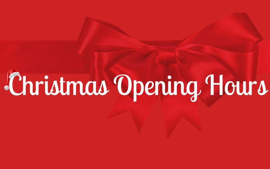 Christmas Opening Hours