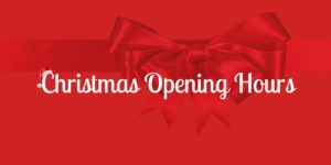 Christmas Opening Hours