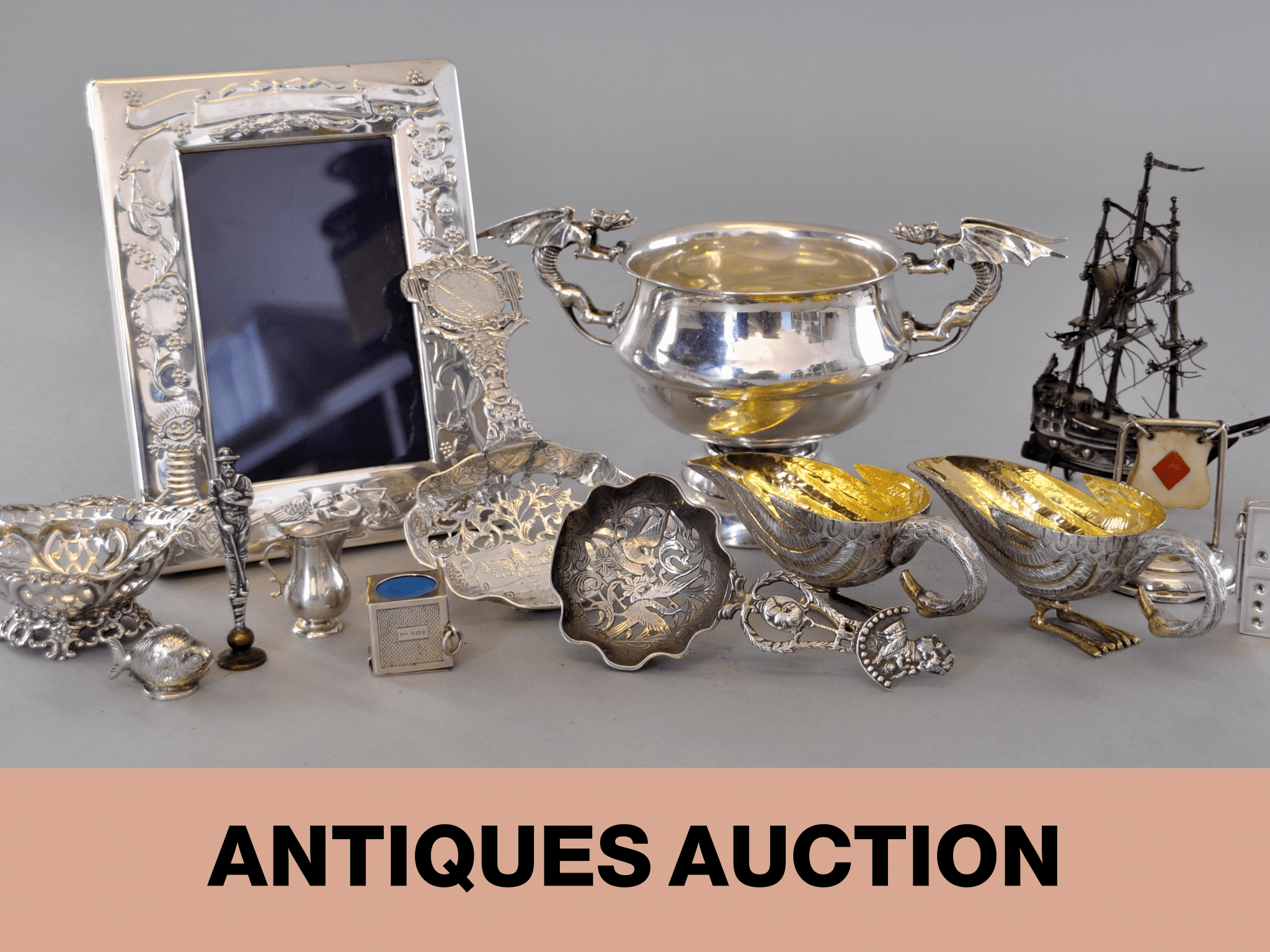 Antiques Auction Logo Wellers Auctions