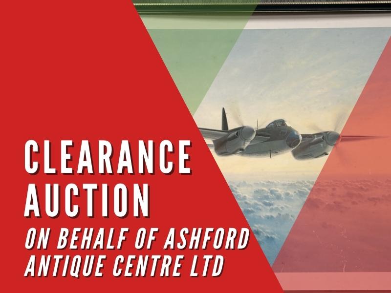 Clearance Auction on behalf of Ashford Antique Centre Ltd of Antiques, Architectural Salvage and Agricultural Machinery 7 Music Festival Facebook Event Cover 32