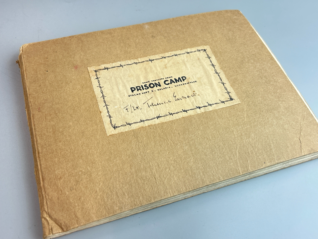 Sketch Book by Flight Lieutenant Terence Herbert Francis Entract