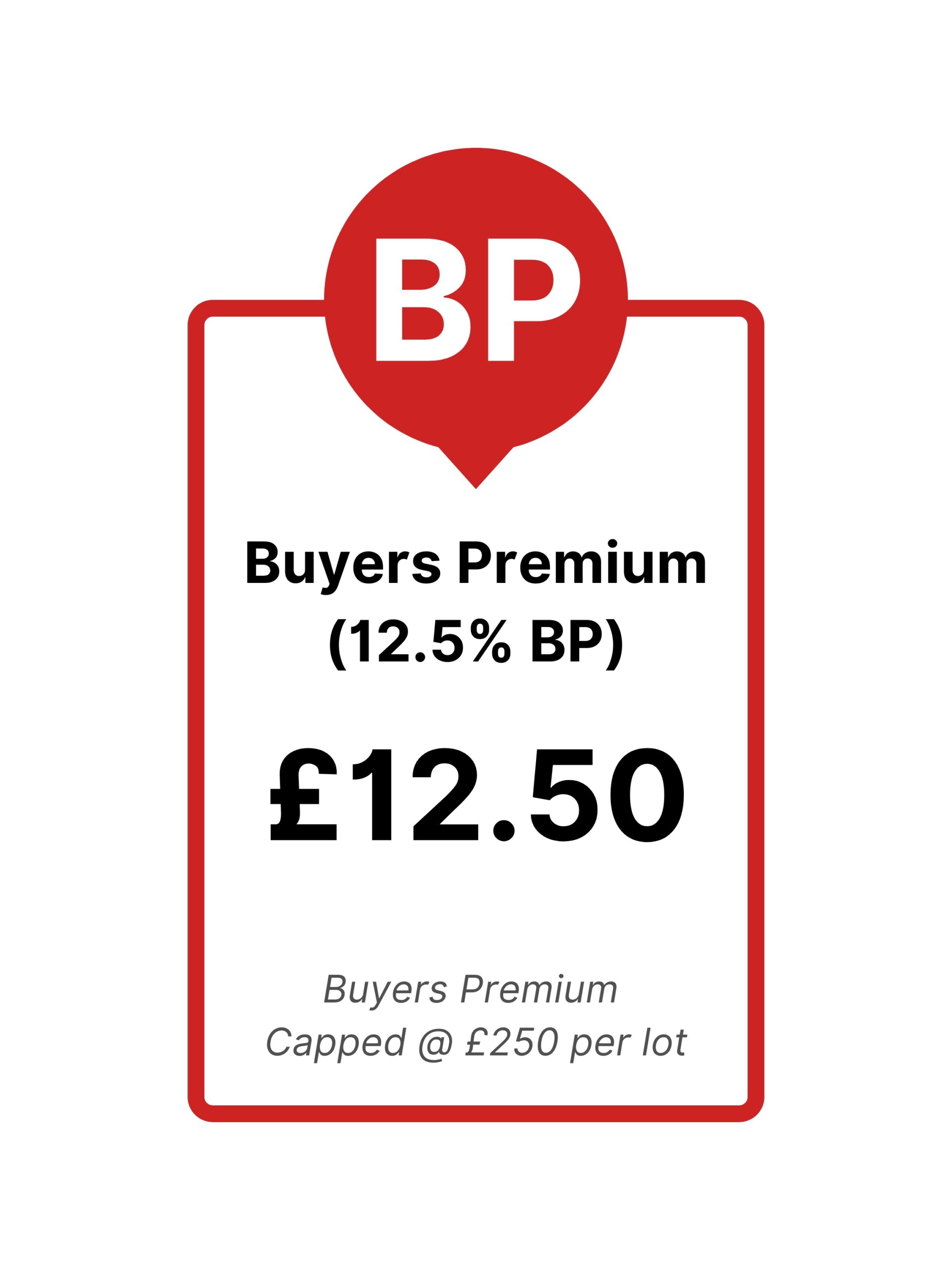 12.5% Buyers Premium