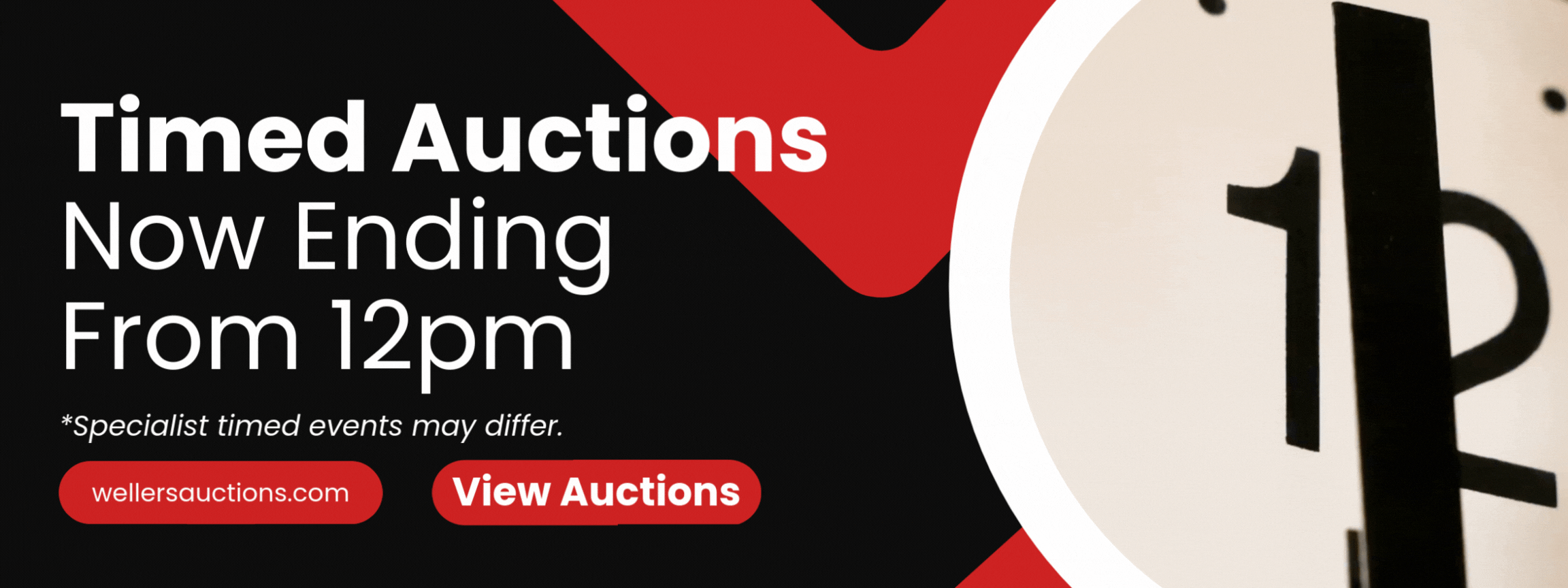 Timed Auctions Ending From 12pm