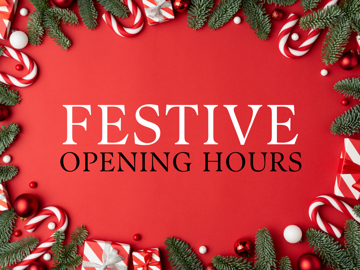 Festive Opening Hours