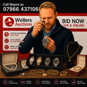 July: Watches & Jewellery with an Assortment of Antiques & Collectables 85 Watches