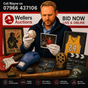 August: Entertainment & Sports Memorabilia 93 sports